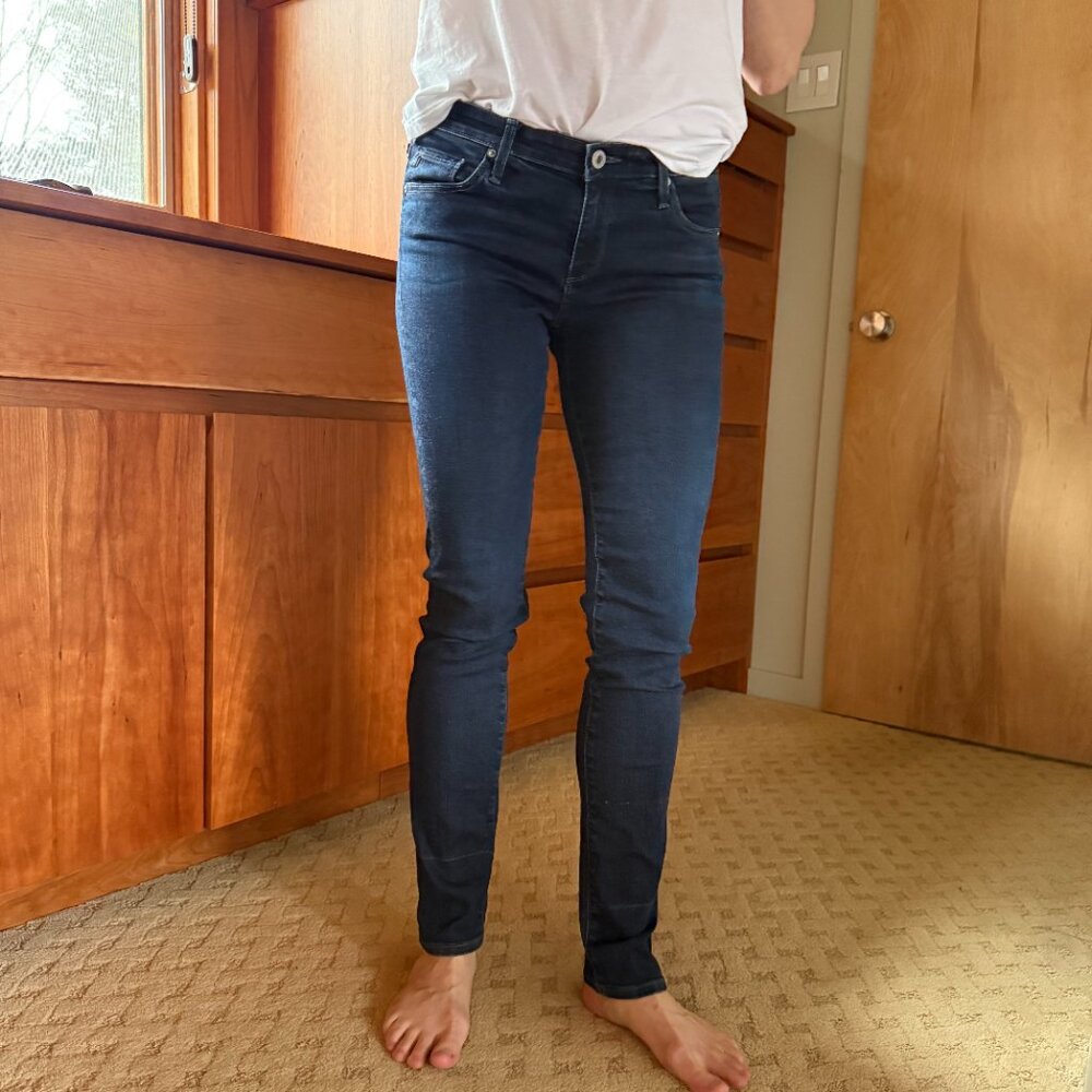 AG Adriano Goldschmied Stevie Slim Straight Jeans Size 27